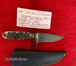 Rams horn knife