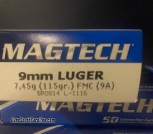 9mm AMMO Magtech 1000 round case