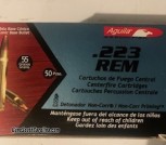 223 Rem. Aguila 55 grains 500 rounds